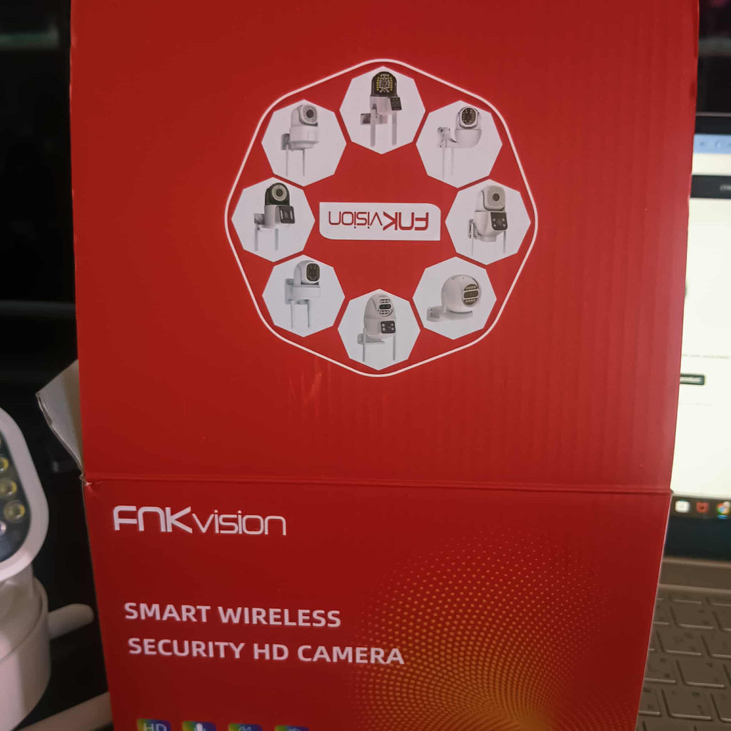 FNK VISION SMART WIRELESS SECURITY HD CAMERA WITH FREE MINI DOORBELL